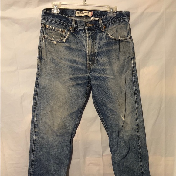 Levi's Relaxed Fit Blue Jeans